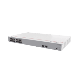 Switch Gigabit No Administrable PoE / 16 puertos 10/100/1000 Mbps (PoE) / 2 Puertos SFP Uplink / 124W Switch Gigabit No Administrable PoE / 16 puertos 10/100/1000 Mbps (PoE) / 2 Puertos SFP Uplink / 124W
