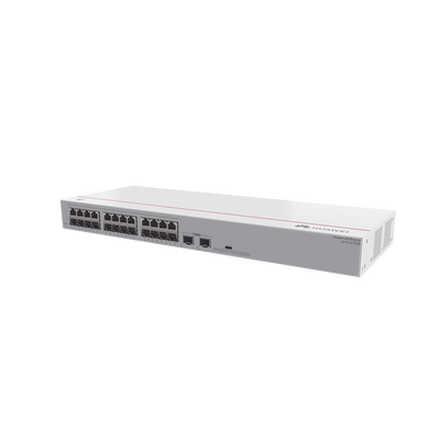 Switch Gigabit No Administrable / 24 puertos 10/100/1000 Mbps / 2 Puertos SFP Uplink Switch Gigabit No Administrable / 24 puertos 10/100/1000 Mbps / 2 Puertos SFP Uplink