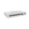 Switch Gigabit No Administrable PoE / 8 puertos 10/100/1000 Mbps (PoE) / 2 Puertos SFP Uplink / 124W Switch Gigabit No Administrable PoE / 8 puertos 10/100/1000 Mbps (PoE) / 2 Puertos SFP Uplink / 124W