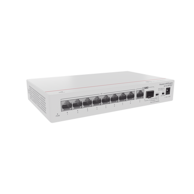 Switch Gigabit No Administrable PoE / 8 puertos 10/100/1000 Mbps (PoE) / 2 Puertos SFP Uplink / 124W Switch Gigabit No Administrable PoE / 8 puertos 10/100/1000 Mbps (PoE) / 2 Puertos SFP Uplink / 124W