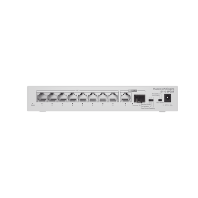 Switch Gigabit No Administrable PoE / 8 puertos 10/100/1000 Mbps (PoE) / 2 Puertos SFP Uplink / 124W Switch Gigabit No Administrable PoE / 8 puertos 10/100/1000 Mbps (PoE) / 2 Puertos SFP Uplink / 124W