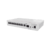 Switch Gigabit No Administrable PoE / 8 puertos 10/100/1000 Mbps (PoE) / 2 Puertos SFP Uplink / 124W Switch Gigabit No Administrable PoE / 8 puertos 10/100/1000 Mbps (PoE) / 2 Puertos SFP Uplink / 124W