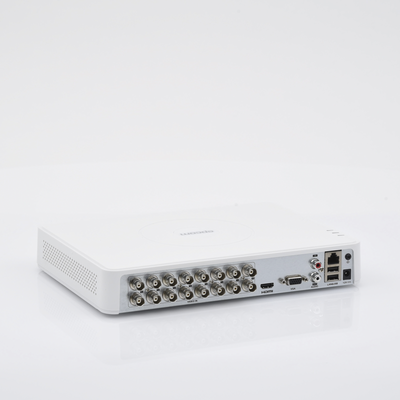 (AUDIO POR COAXITRON) DVR 2 Megapixel (1080p) Lite / 16 Canales TURBOHD + 2 canales IP / 1 Bahía de Disco Duro / 16 Canales de Audio por Coaxitron / Salida de vídeo Full HD