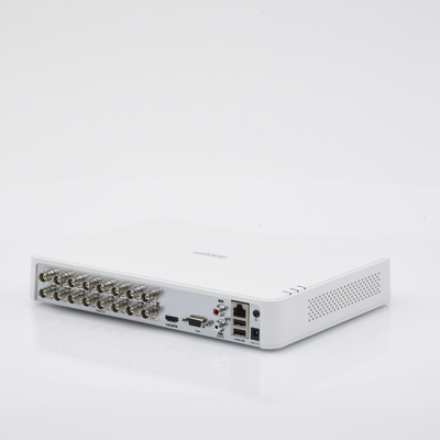 (AUDIO POR COAXITRON) DVR 2 Megapixel (1080p) Lite / 16 Canales TURBOHD + 2 canales IP / 1 Bahía de Disco Duro / 16 Canales de Audio por Coaxitron / Salida de vídeo Full HD