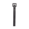Cincho de Nylon 6.6 StrongHold™, 533mm largo x 7.6mm ancho, Color Negro Exterior, Resistente a Rayos UV, Paquete de 100pz