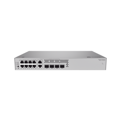 Switch de Acceso Gigabit Administrable PoE Capa 2 / 8 puertos 10/100/1000 Mbps (6*PoE) / 2 Puertos 100/1000/2.5Gbps (PoE) combo 2 Puertos 2.5GE SFP / 2 Puertos 10GE SFP+ Uplink / ERPS / PoE Perpetuo / 128 W / Administración Nube Gratis
