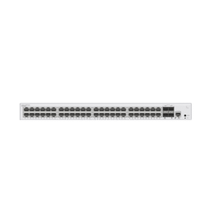 Switch de Distribución/Core Gigabit Administrable Capa 3 / 48 puertos 10/100/1000 Mbps / 4 Puertos 10GE SFP+ Uplink / ERPS / Rutas Estáticas / iStack / Administración Nube Gratis