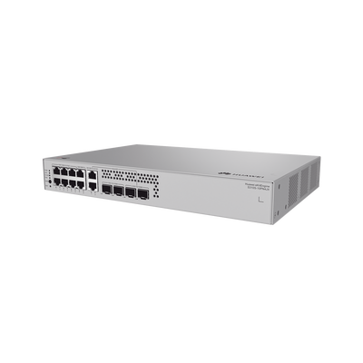 Switch Gigabit Administrable PoE Capa 3 / 8 Puertos 10/100/1000 Mbps (6*PoE) / 2 puertos 2.5GE combo 2 Puertos SFP 2.5GE /2 Puertos SFP+ 10GE / 128W / PoE Perpetuo / iStack / Administración Nube Gratis Switch Gigabit Administrable PoE Capa 3 / 8 Puertos 10/100/1000 Mbps (6*PoE) / 2 puertos 2.5GE combo 2 Puertos SFP 2.5GE /2 Puertos SFP+ 10GE / 128W / PoE Perpetuo / iStack / Administración Nube Gratis
