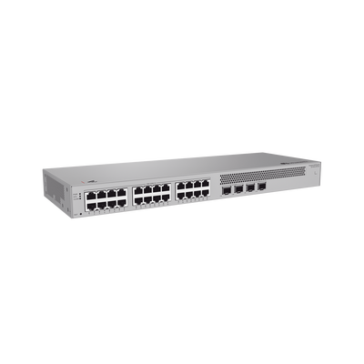 Switch de Acceso Gigabit Administrable Capa 2+ / 24 puertos 10/100/1000 Mbps / 2 Puertos 2.5GE SFP + 2 Puertos 10GE SFP+ Uplink / ERPS / Rutas Estáticas / Administración Nube Gratis