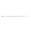 Cincho de Nylon 6.6 StrongHold™, 160mm largo x 2.5mm ancho, Color Negro, Exterior Resistente a Rayos UV, Paquete de 100pz