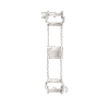 Bracket para Montaje de Regleta S66, Acepta 1 regleta M150, 6 conectores de 25 pares