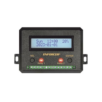 temporizador anual de dos relevadores