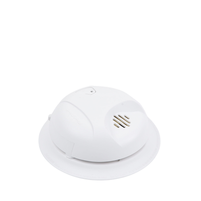 Detector de Humo Autónomo, No Requiere Panel, Con Botón para Silenciar, Sensor por Ionización