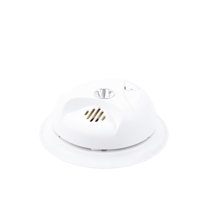 Detector de humo, autónomo, ionización, con luz de escape Detector de humo, autónomo, ionización, con luz de escape
