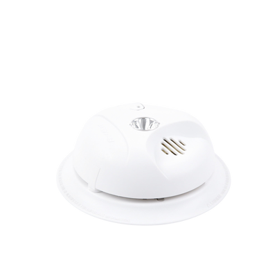 Detector de humo, autónomo, ionización, con luz de escape Detector de humo, autónomo, ionización, con luz de escape