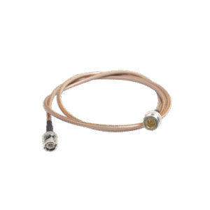 Jumper Fabricado con Cable LP-142 conectores BNC/N Hembra de 110 cm.