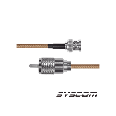 Cable LP142 con conectores BNC Macho / UHF Macho. Cable LP142 con conectores BNC Macho / UHF Macho.