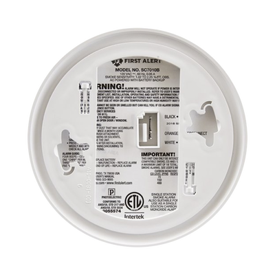 Detector Combo de Humo/CO, 120 Vca, No Requiere Panel, Con Batería de Respaldo, Sensor Inteligente de Falsas Alarmas Detector Combo de Humo/CO, 120 Vca, No Requiere Panel, Con Batería de Respaldo, Sensor Inteligente de Falsas Alarmas