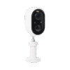 Cámara IP de Batería (Gran Angular) 3 Megapixel | WiFi | Audio Bidireccional | Batería Recargable 5200 mAh | IP65 |Exterior con Protección| Estadísticas de Energía | Detección de Humanos | Incluye Panel So