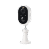 Cámara IP de Batería (Gran Angular) 3 Megapixel | WiFi | Audio Bidireccional | Batería Recargable 5200 mAh | IP65 |Exterior con Protección| Estadísticas de Energía | Detección de Humanos | Incluye Panel So