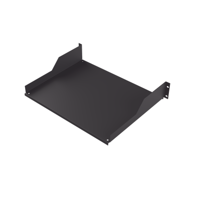 Charola para Soportar Equipos en Rack de 19 in, Profundidad de 34 cm, Color Negro, 2U Charola para Soportar Equipos en Rack de 19 in, Profundidad de 34 cm, Color Negro, 2U