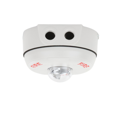 Lámpara Estroboscópica para Exterior / a 2 Hilos / Montaje en Techo / Configuración Estroboscópica Seleccionable / Color Blanco