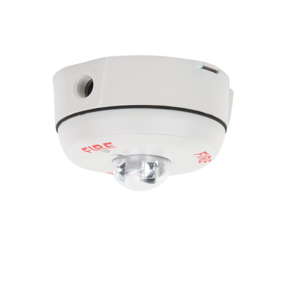 Lámpara Estroboscópica para Exterior / a 2 Hilos / Montaje en Techo / Configuración Estroboscópica Seleccionable / Color Blanco