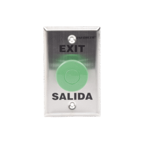 Botón tipo hongo en color verde normalmente abierto y cerrado Botón tipo hongo en color verde normalmente abierto y cerrado