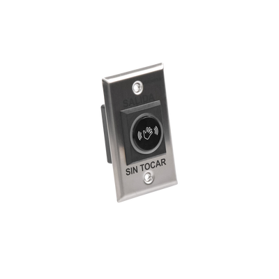 Botón sin contacto iluminado normalmente abierto y cerrado