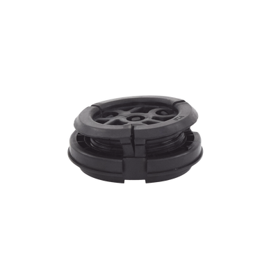 Bota pasamuro de 4". Incluye 4 orificios para cable coaxial de 1/2"