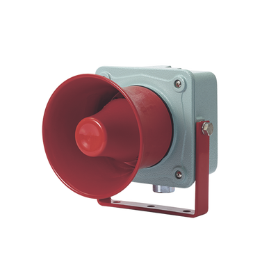 Sirena Electrónica para aplicaciones Industriales Pesadas con Volumen Máx.120 dB operando a 120 VCA Sirena Electrónica para aplicaciones Industriales Pesadas con Volumen Máx.120 dB operando a 120 VCA