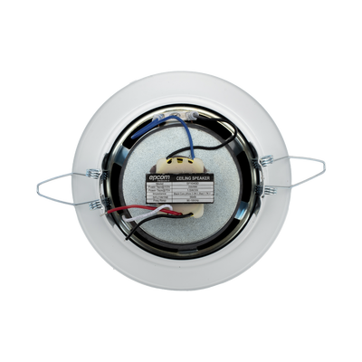 Altavoz 4" | Montaje en Techo | 3 - 6W | 70/100V | Frente Metálico | Resistente a Humedad