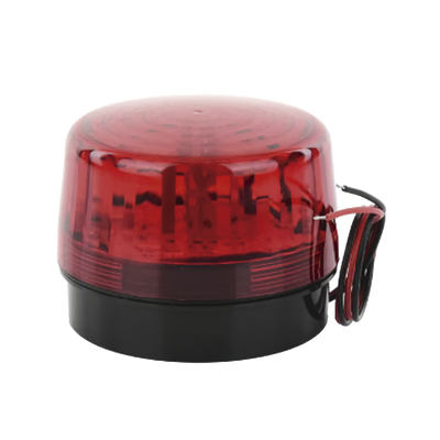 Luz Estroboscópica LED (35) / Patrones de Parpadeo Ajustables / 8 Patrones / Batería de Respaldo / 12-24 Vcc/Vca / Resistente al Clima IP66/IP55 Luz Estroboscópica LED (35) / Patrones de Parpadeo Ajustables / 8 Patrones / Batería de Respaldo / 12-24 Vcc/Vca / Resistente al Clima IP66/IP55