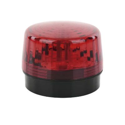 Luz Estroboscópica LED (35) / Patrones de Parpadeo Ajustables / 8 Patrones / Batería de Respaldo / 12-24 Vcc/Vca / Resistente al Clima IP66/IP55 Luz Estroboscópica LED (35) / Patrones de Parpadeo Ajustables / 8 Patrones / Batería de Respaldo / 12-24 Vcc/Vca / Resistente al Clima IP66/IP55