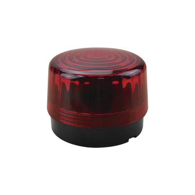 Luz Estroboscópica LED (55) / Patrones de Parpadeo Ajustables / 8 Patrones / Batería de Respaldo / 12-24 Vcc/Vca / Resistente al Clima IP66/IP55