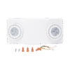 Luz de Emergencia Dual LED /520lm/uso rudo/montaje en pared o techo/batería de respaldo incluida