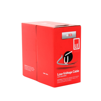 Bobina de 305 Metros / Cable de CCA / 6 x 22 AWG / Tipo Aluminio Revestido de Cobre / Aplicaciones en Control de Acceso / Alarmas de Intrusión/Control de Acceso / Automatización / Interfonos y TV Porteros Bobina de 305 Metros / Cable de CCA / 6 x 22 AWG / Tipo Aluminio Revestido de Cobre / Aplicaciones en Control de Acceso / Alarmas de Intrusión/Control de Acceso / Automatización / Interfonos y TV Porteros