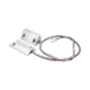 Contacto Magnético para Piso, Salida Dual NC/NA, GAP 65mm, Cubierta de Aluminio con 55cm de Cable Blindado