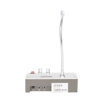 Sistema de Intercomunicación | Ideal para Ventanillas | Audio de voz de dos vías | 12V/1A 3W | Micrófono Interior + Micrófono Exterior