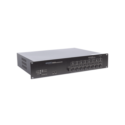 Controlador de Extensión de Evacuación de Voz | 8 Zonas | 500W | Soporta Máx. 19 SF6200MS en Cascada