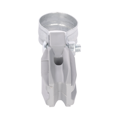 Aislador de paso o esquina de color GRIS con abrazadera incluida de 1 Pulgada para uso en poste cerco eléctrico Aislador de paso o esquina de color GRIS con abrazadera incluida de 1 Pulgada para uso en poste cerco eléctrico