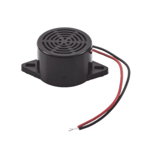 Zumbador 85 dBi a 12 Vcc para Chapas y Contrachapas permite avisar que la puerta se esta abriendo.
