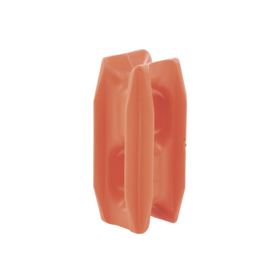 Aislador de color Naranja para postes de esquina de alta Resistencia con Anti UV de uso en cercos eléctricos