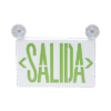Letrero de Emergencia LED DUAL de SALIDA con Luz de Emergencia/Montaje Universal (pared, lateral o Techo)/Batería de Respaldo Incluida