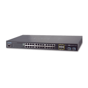 Switch de Acceso Stack Capa 2+ de 24 puertos + 4 compartidos TP/SFP + 2 Puertos 10G SFP+ Stack Switch de Acceso Stack Capa 2+ de 24 puertos + 4 compartidos TP/SFP + 2 Puertos 10G SFP+ Stack