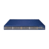 Switch Administrable Stacking Capa 3, 48 Puertos PoE Gigabit 802.3at, 6 Puertos SFP de 10 G, Incluye Fuente Redundante de 55 V cc Switch Administrable Stacking Capa 3, 48 Puertos PoE Gigabit 802.3at, 6 Puertos SFP de 10 G, Incluye Fuente Redundante de 55 V cc