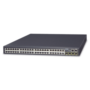 Switch Stack Administrable Capa 3 de 48 puertos 1Gbps + 4 puertos SFP 1Gbps Throughput 77 Mpps Switch Stack Administrable Capa 3 de 48 puertos 1Gbps + 4 puertos SFP 1Gbps Throughput 77 Mpps