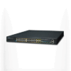 Switch Administrable L3 Stacking 10/100/1000T 24 puertos PoE802.3at, 4 puertos 10G SFP+ 370 W