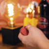 Botón Bluetooth Inalámbrico color Rojo, programe escenas de Shelly y ejecútelas con uno o varios clic