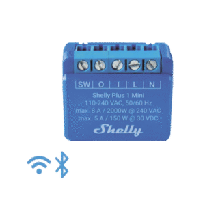 Mini Interruptor inteligente con Wi-Fi, contacto seco, 1 canal 8A, compatible con asistentes de voz Alexa y GoogleHome